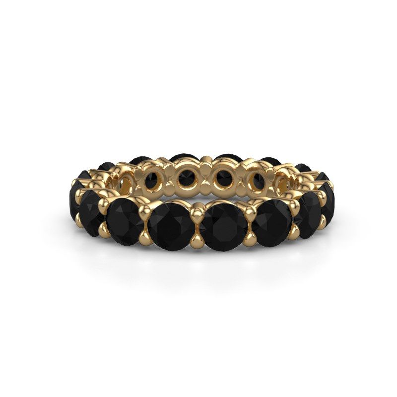 Bild von Vorsteckring heddy rnd 4.0<br/>585 Gold<br/>schwarz diamant 4.80 crt