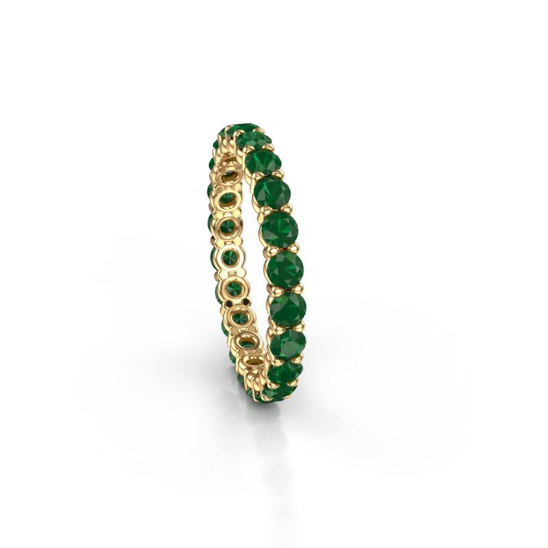 Bild von Vorsteckring heddy rnd 2.7<br/>585 Gold<br/>Smaragd 2.7 mm