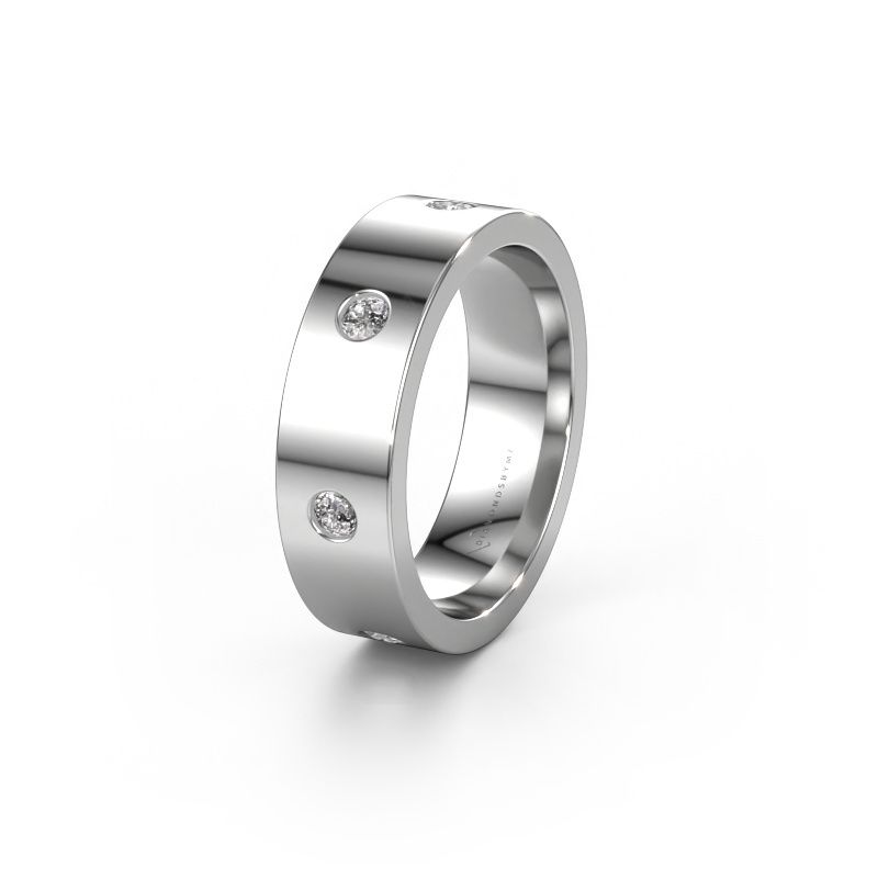 Alliance WH0105L16BP 585 or blanc diamant synthétique 0.385 crt ±6 x 2 mm