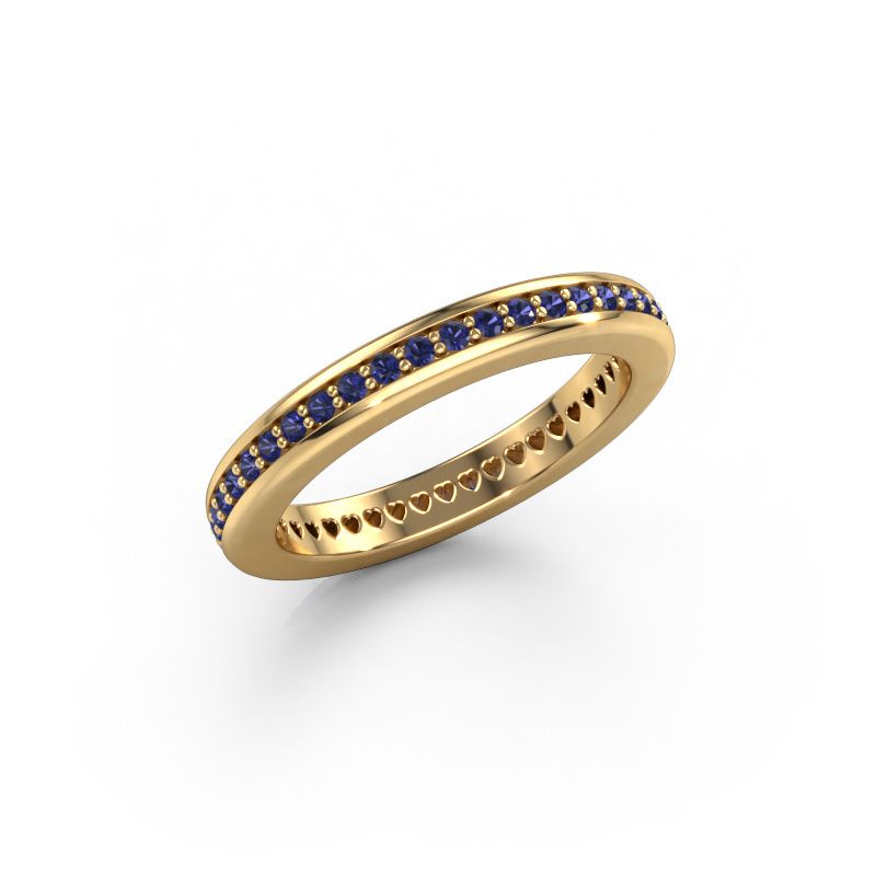 Vorsteckring Elvire 3 585 Gold Saphir 1.3 mm