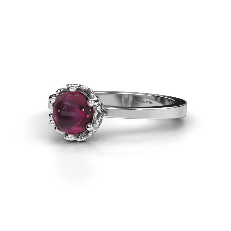 Afbeelding van Ring Marly<br/>950 platina<br/>Rhodoliet 6 mm