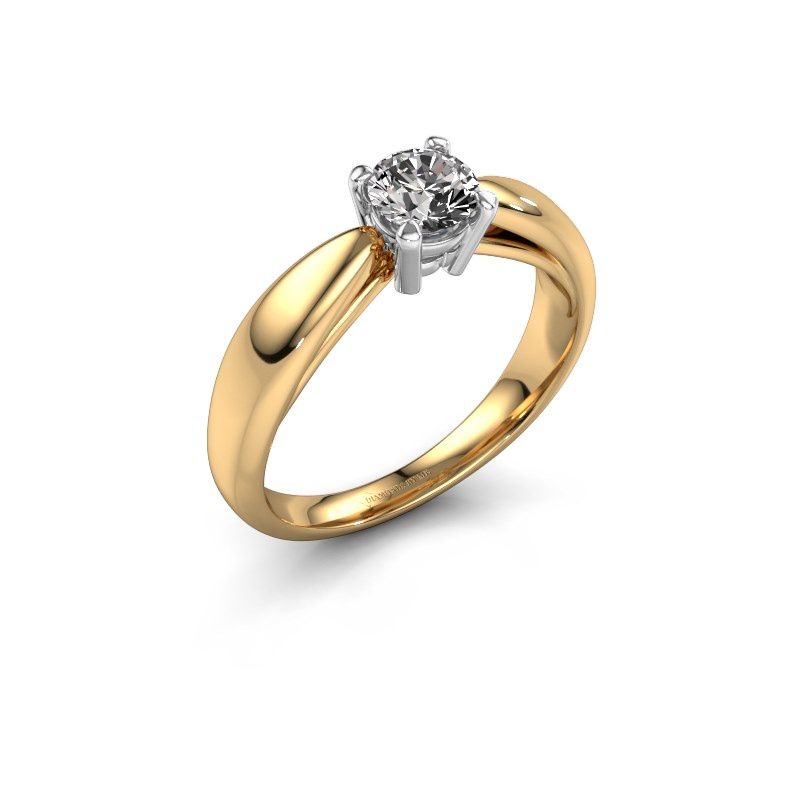 Image de Bague de fiançailles Nichole<br/>585 or jaune<br/>Diamant 0.50 crt