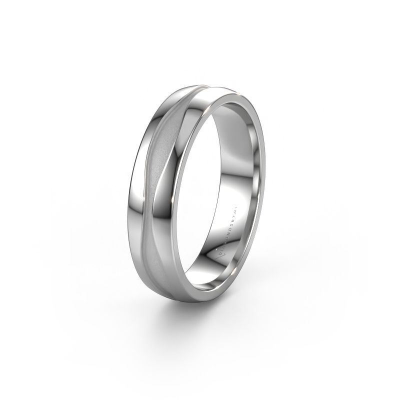 Wedding ring WH0172M25A 950 platinum ±0.20x0.07 in