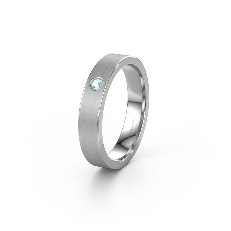 Ehering WH0101L14AM 950 Platin Aquamarin ±4x1.7 mm