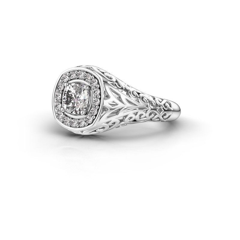 Image of Men's ring quinten<br/>950 platinum<br/>Lab-grown diamond 0.86 crt