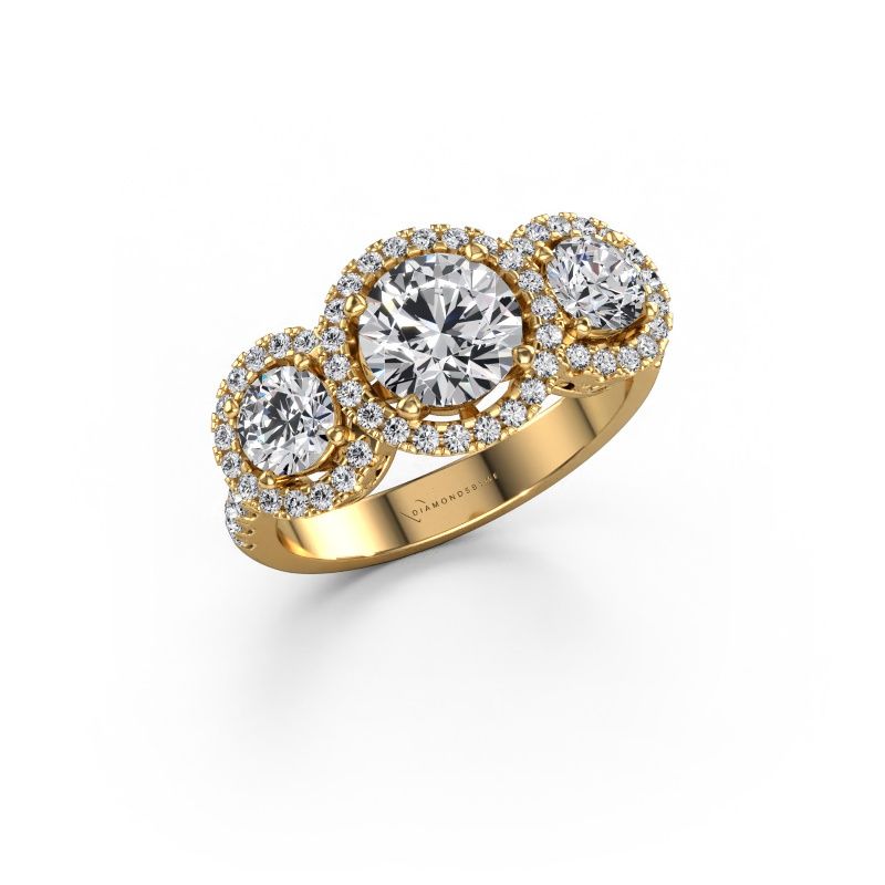Ring Lacie 585 gold zirconia 6.5 mm