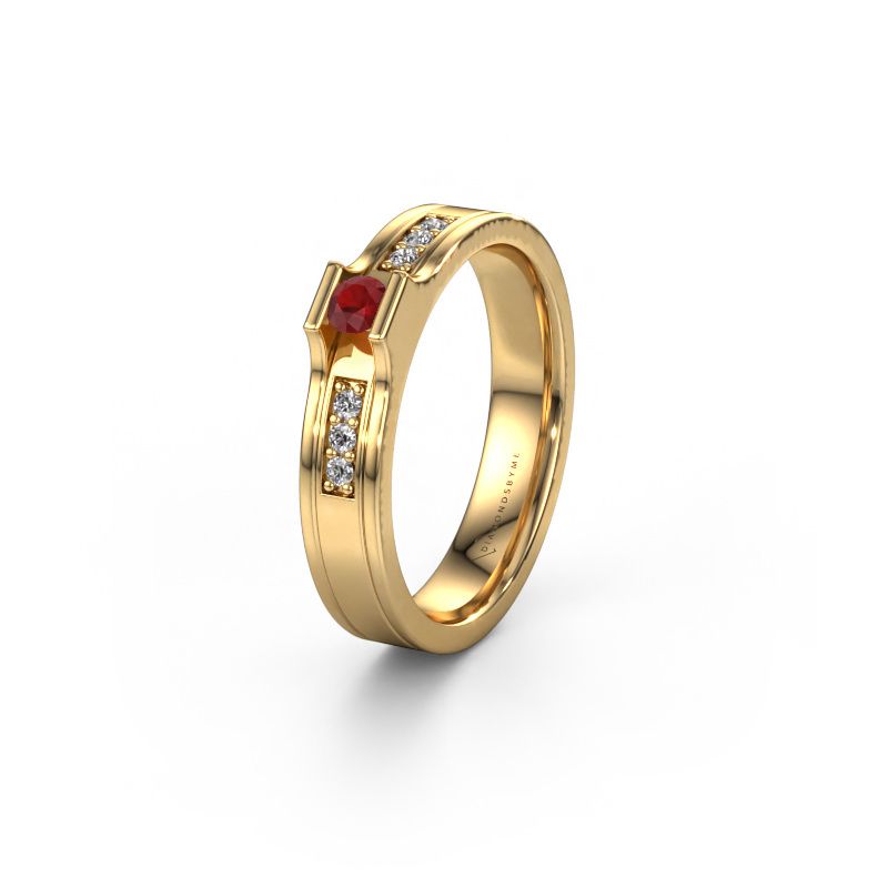 Ehering WH2110L14A 585 Gold Rubin ±4x1.7 mm