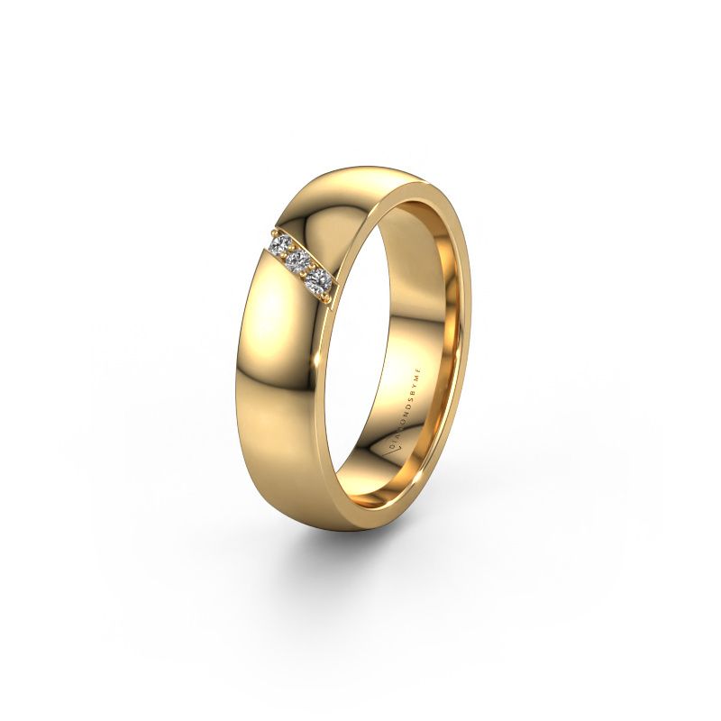 Alliance WH0174L25BP 585 or jaune diamant synthétique ±5x2 mm
