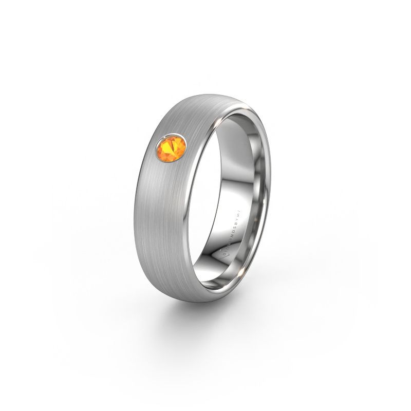 Ehering WH0101L36BM 950 Platin Citrin ±6x2 mm
