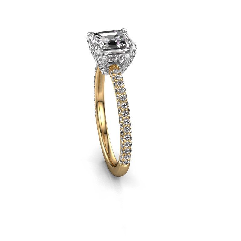 Image of Engagement ring saskia 2 ash<br/>585 gold<br/>lab-grown diamond 2.128 crt