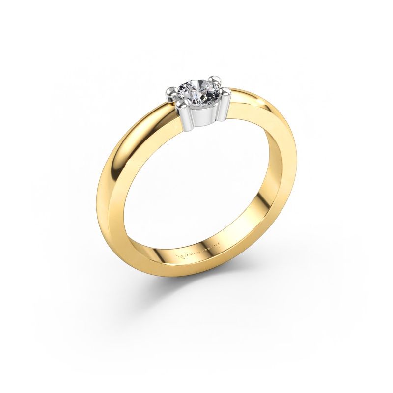 Ring Yasmin 1 585 Gold Lab-grown Diamant 0.25 crt