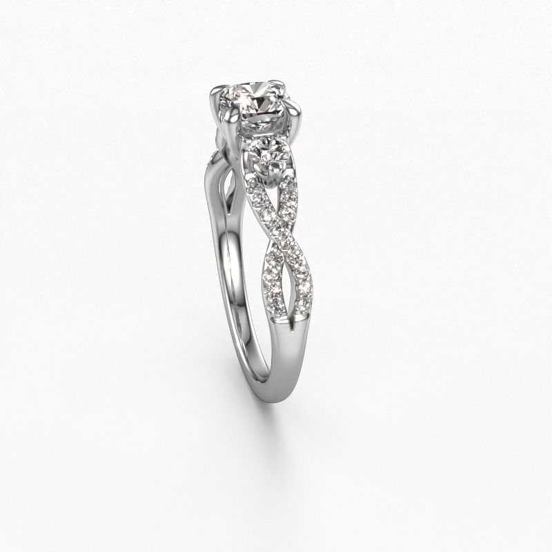Image of Engagement Ring Marilou Cus<br/>950 platinum<br/>Lab-grown Diamond 1.060 Crt