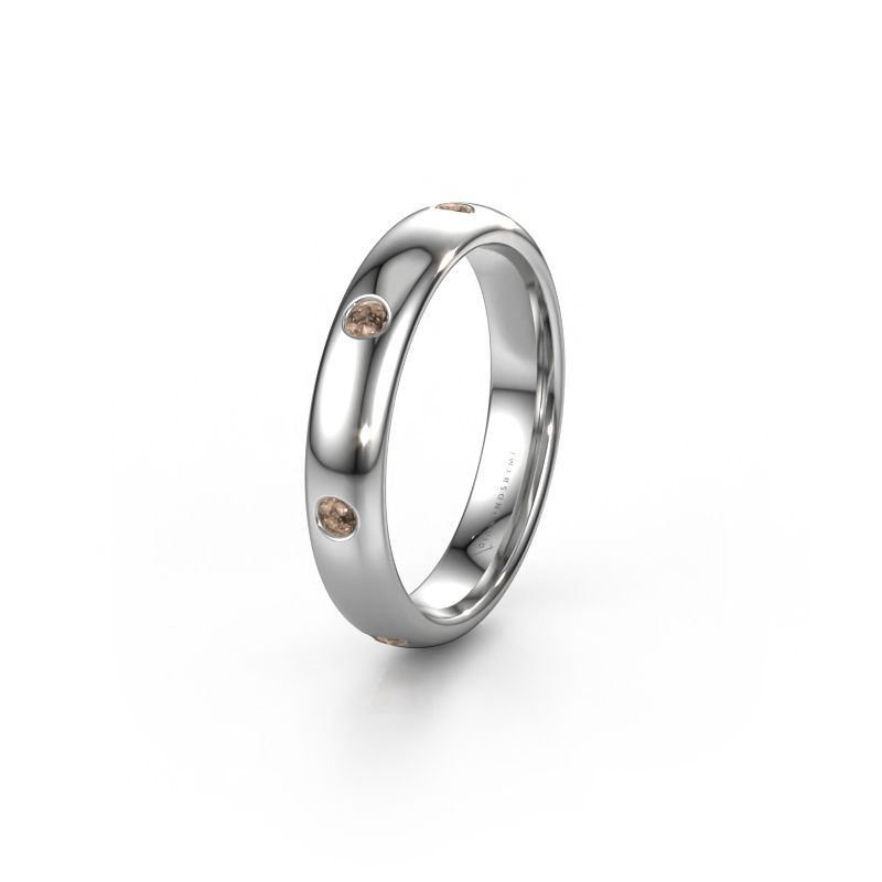 Alliance WH0105L34BP 950 platine diamant brun ±4x2 mm