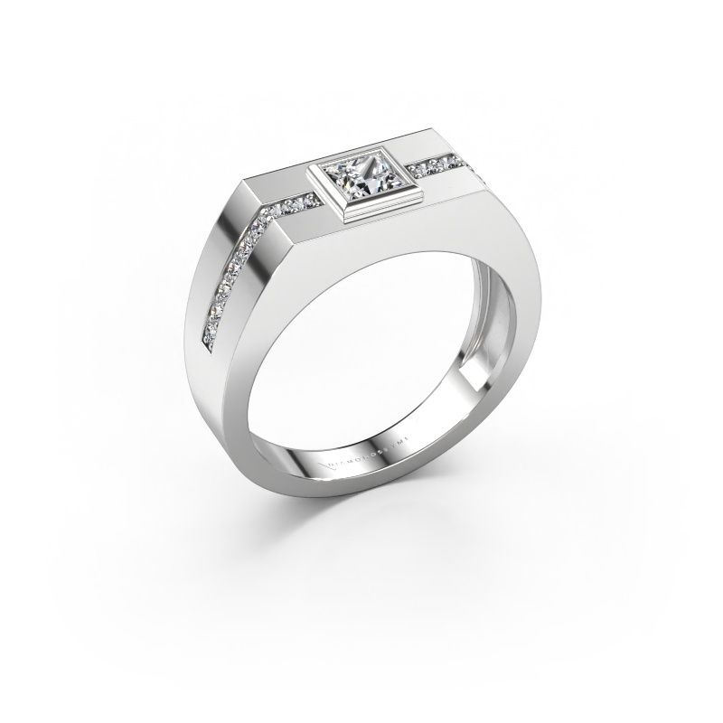Herrenring Robertus 2 950 Platin Diamant 0.592 crt