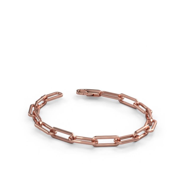 Bracelet CFE sqr 6.0 585 rose gold ±0.24 in (6 mm)
