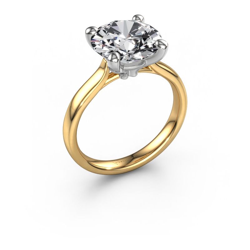 Engagement ring Mignon RND 1 585 gold lab grown diamond 4.00 crt