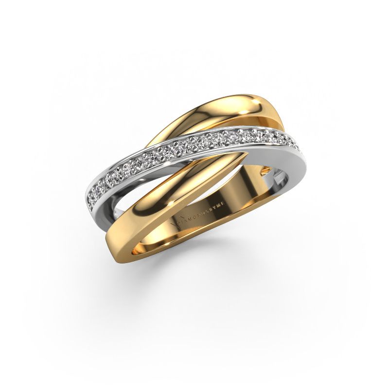 Ring Colette 585 gold lab-grown diamond 0.20 crt