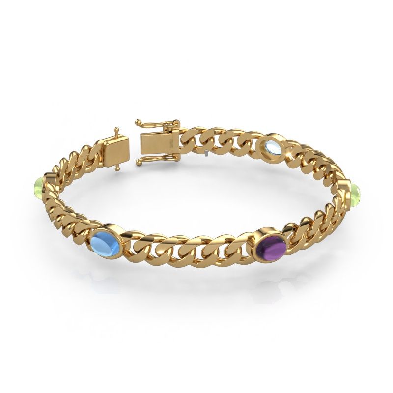 Glieder Gliederarmband Corinne 5 8mm 585 Gold
