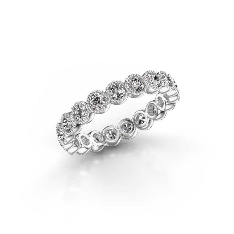Image of Ring mariam 0.07<br/>950 platinum<br/>lab-grown diamond 1.52 crt