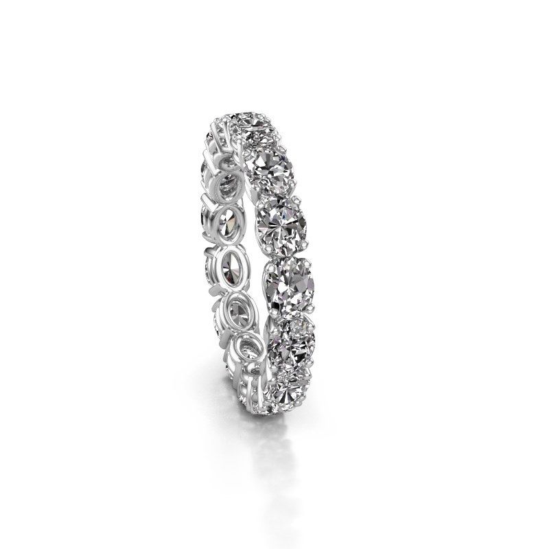 Bild von Ring vivienne ovl 4.5x3.5<br/>585 Weißgold<br/>lab-grown diamant 3.15 crt