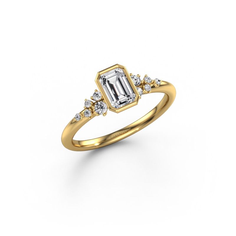 Engagement ring Aliyah EME 585 gold lab grown diamond 0.70 crt