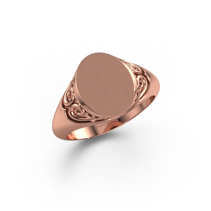 Chevalière Sheilah 2 585 or rose