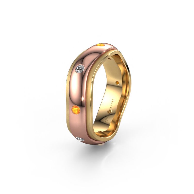 Ehering WH2051L26DP 585 Roségold Citrin ±6x2.4 mm