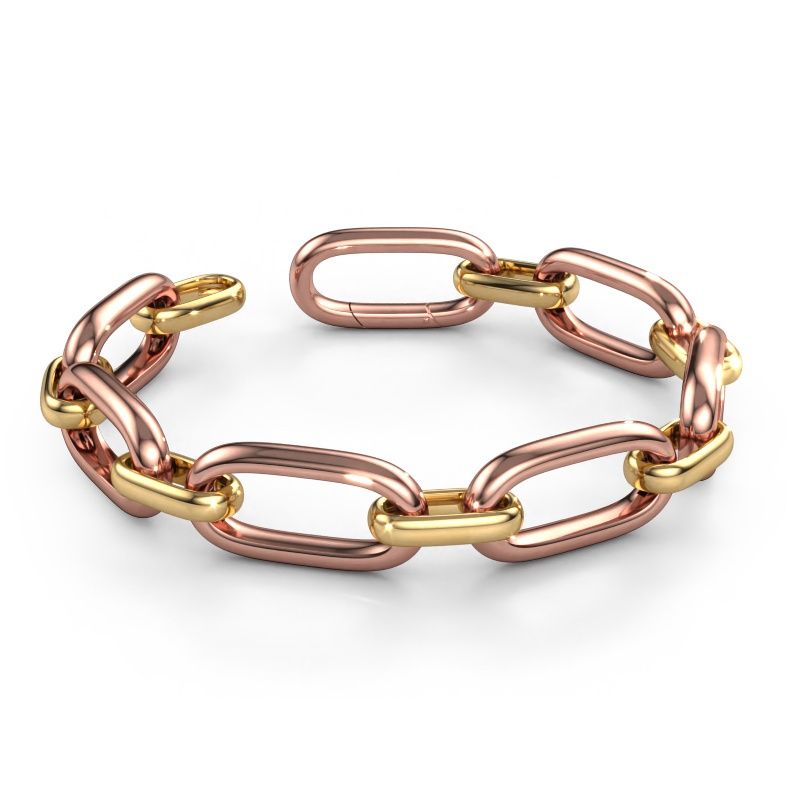 Link bracelet Harmony 15 585 rose gold