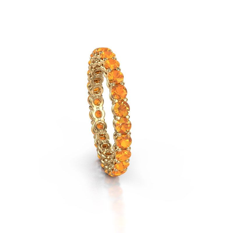 Image of Stackable ring Michelle full 2.7 585 gold citrin 2.7 mm