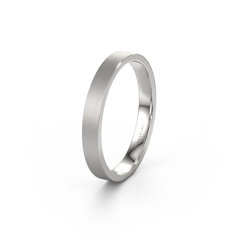 Wedding ring WH0100M13XM 950 platinum ±3 x 1.5 mm