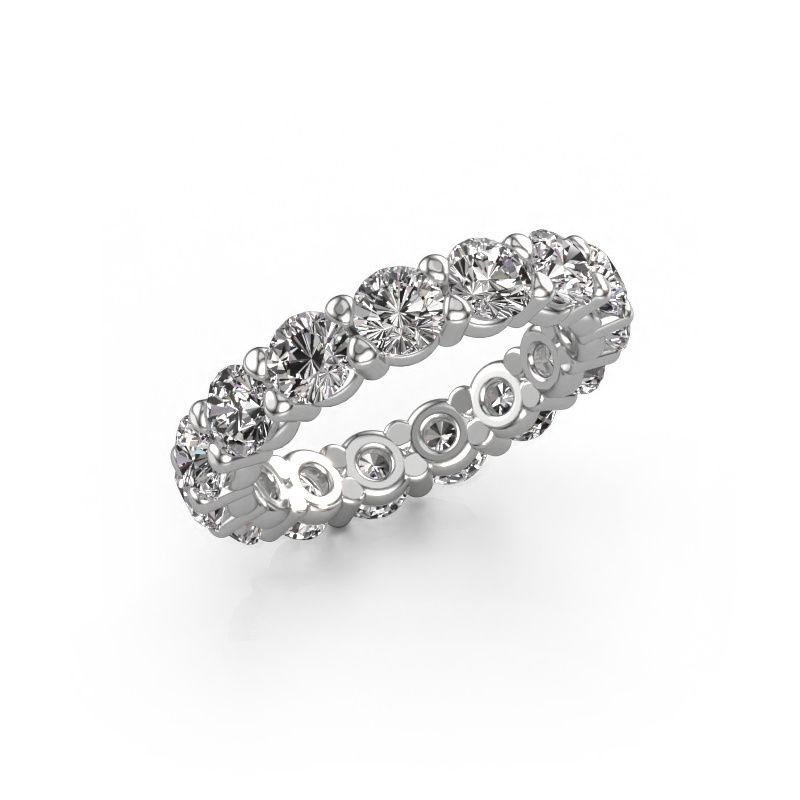 Ring Heddy rnd 4.2 585 Weißgold Lab-grown Diamant 4.50 crt