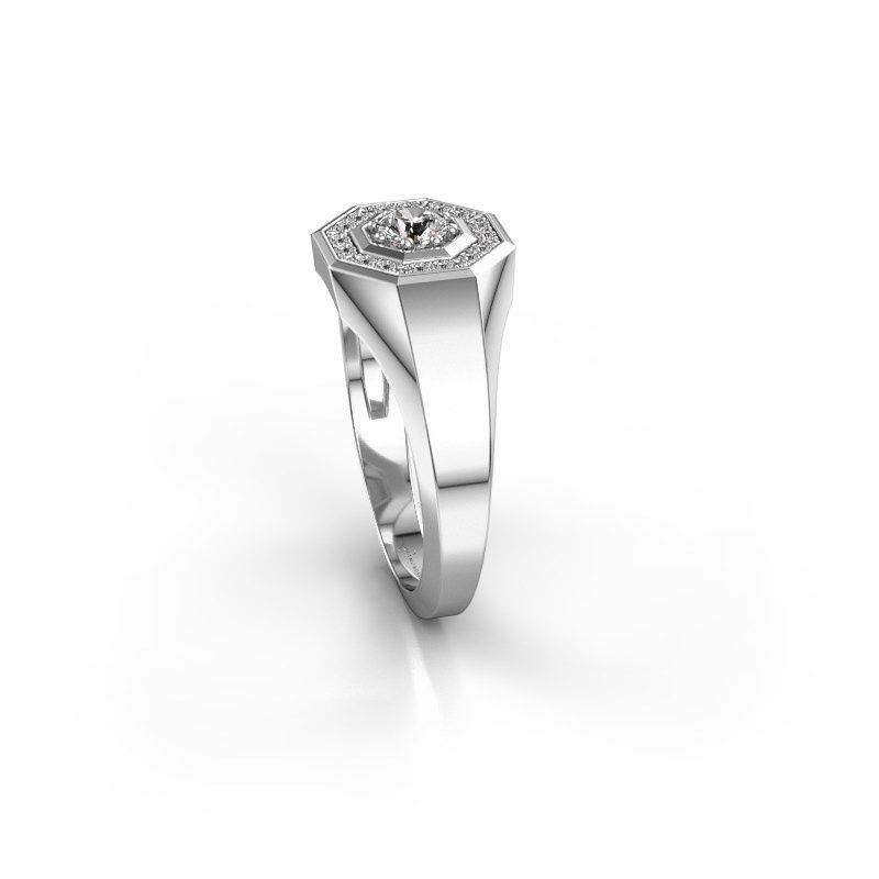 Image of Men's ring jaap<br/>950 platinum<br/>Diamond 0.37 crt