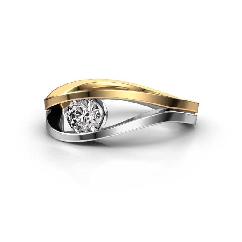 Bild von Ring Sigrid 1<br/>585 Weißgold<br/>Diamant 0.50 crt