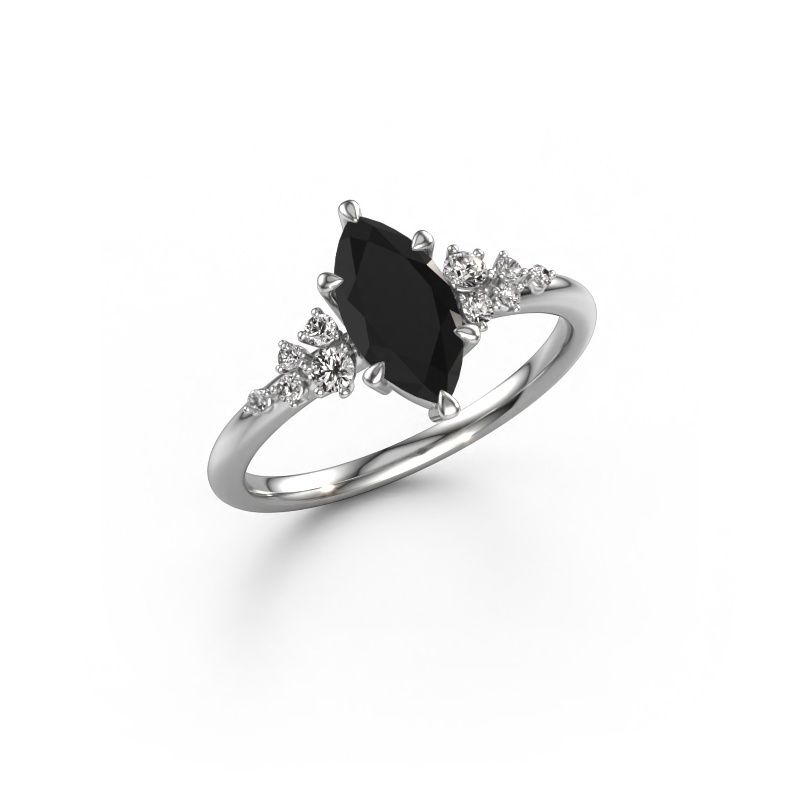 Ring Royce MRQ 950 platinum black diamond 1.333 crt