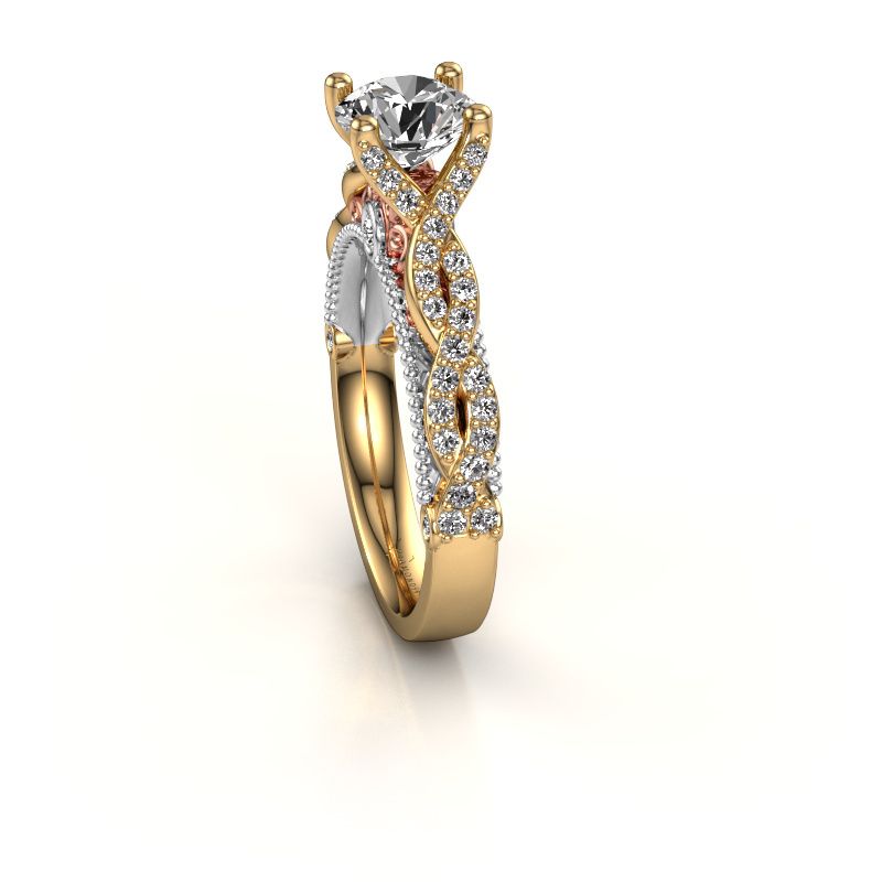 Afbeelding van Verlovingsring Chantelle<br/>585 goud<br/>diamant 1.399 crt