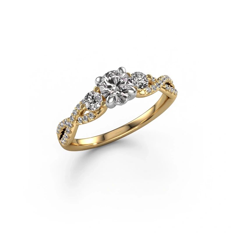 Verlobungsring Marilou RND 585 Gold Diamant 0.86 crt