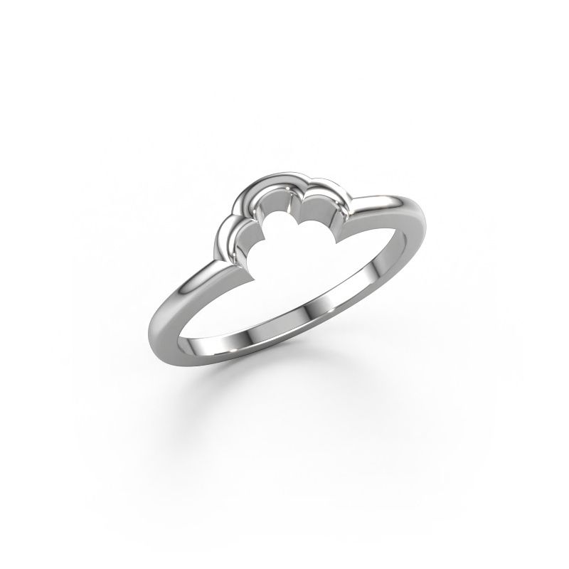 Bague superposable SRH0499C30N4 585 or blanc