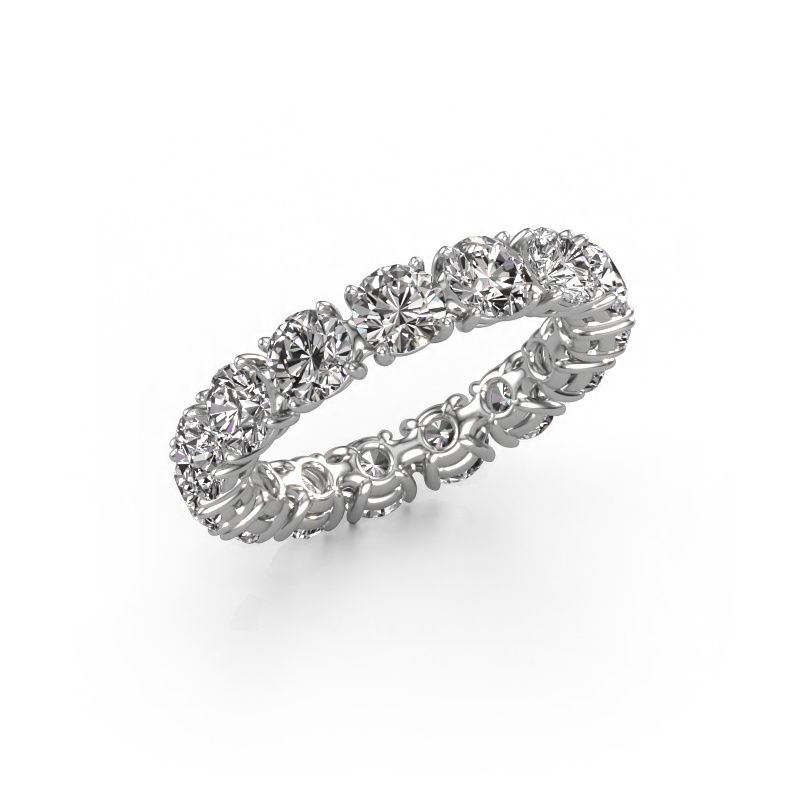 Bague Vivienne 4.2 585 or blanc diamant 4.50 crt