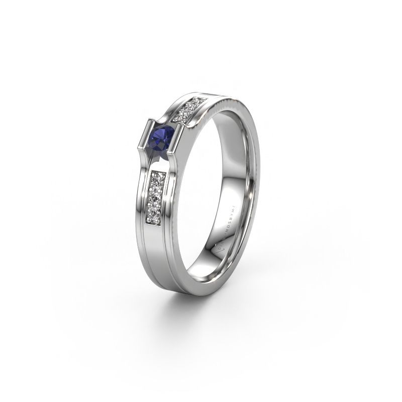 Ehering WH2110L14A 950 Platin Saphir ±4x1.7 mm