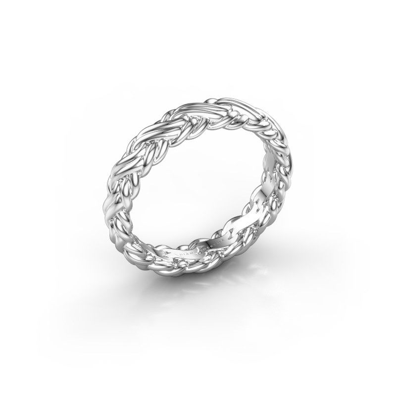 Image of Men's ring Jason 585 white gold