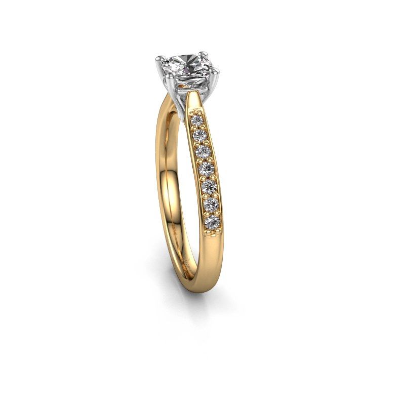 Afbeelding van Verlovingsring Mignon cus 2 585 goud diamant 0.939 crt