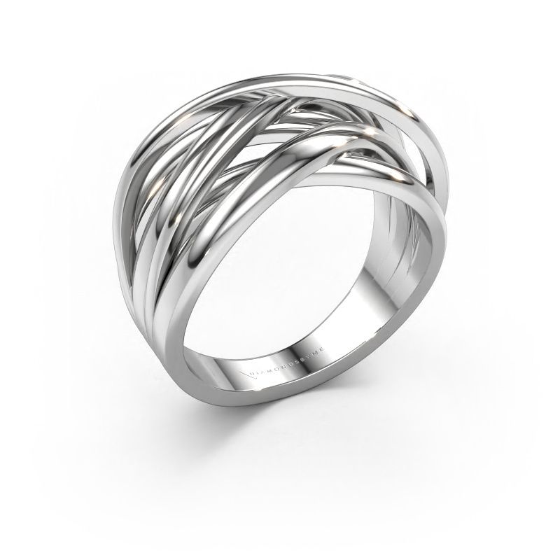 Ring Fem 1 585 Weißgold
