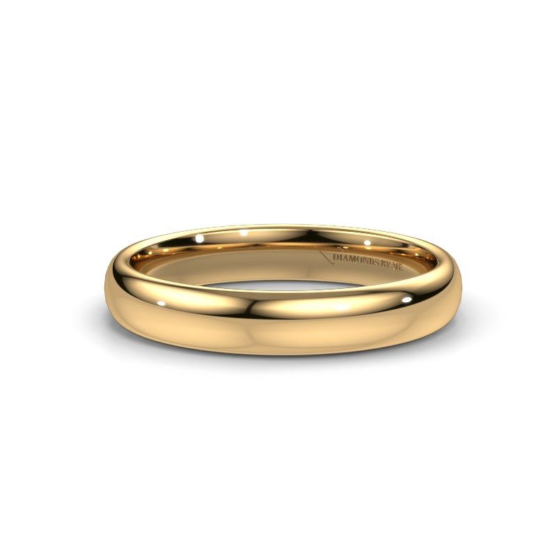 Image of Wedding ring WH0100M34BP<br/>585 gold ±4x2 mm