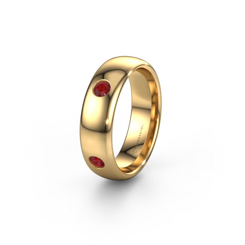 Ehering WH0104L36BP 585 Gold Rubin 3 mm ±6x2 mm