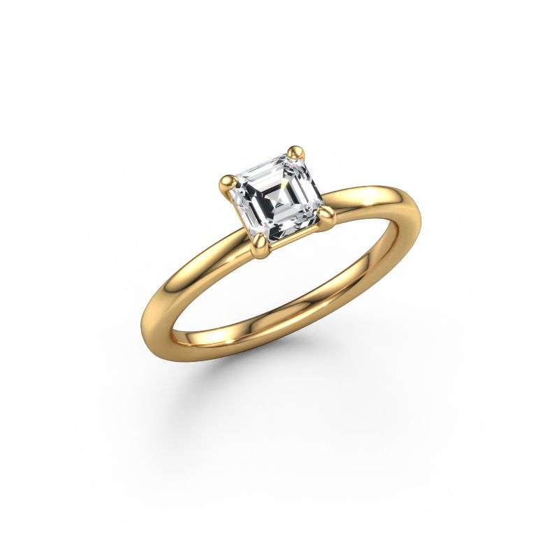 Engagement ring Simone ASC 1 585 gold lab grown diamond 0.75 crt