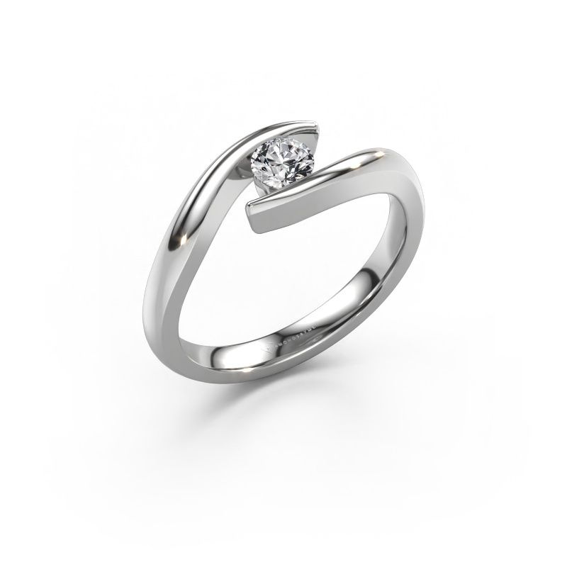 Verlobungsring Alaina 585 Weißgold Lab-grown Diamant 0.25 crt