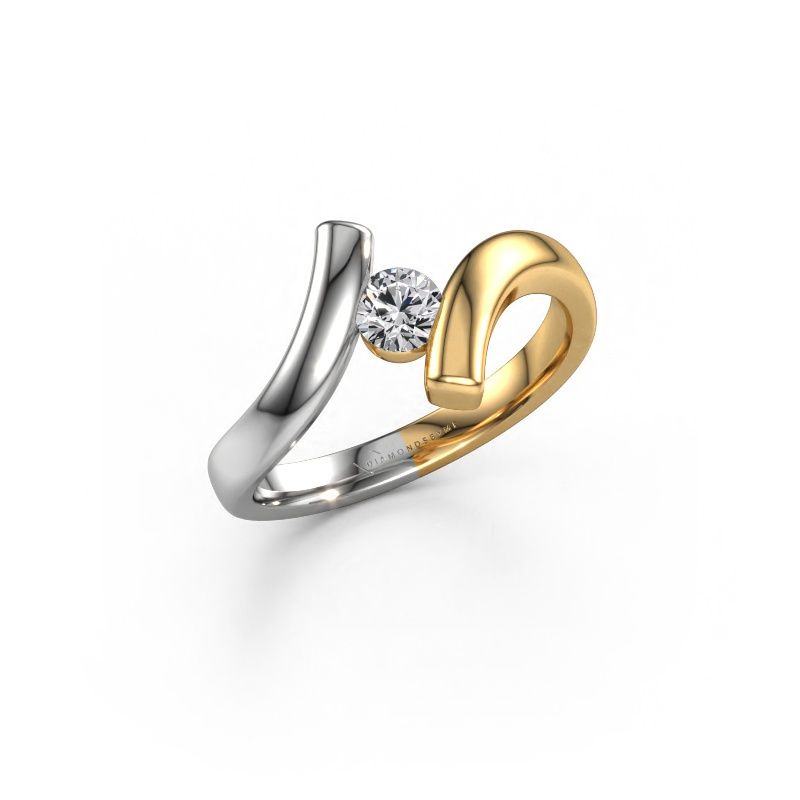 Ring Amy 585 Gold Lab-grown Diamant 0.25 crt