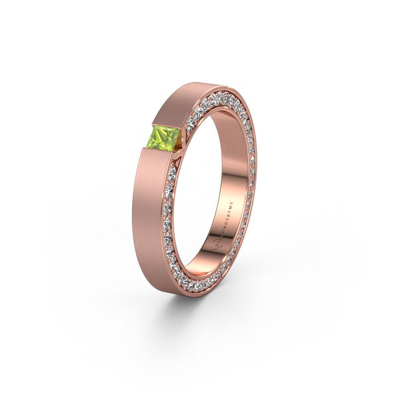 Ehering WH2140L14B 585 Roségold Peridot ±3,5x2 mm
