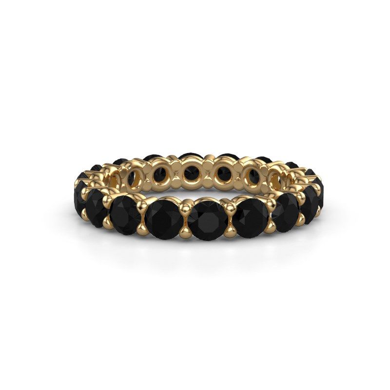 Bild von Ring heddy rnd 3.4<br/>585 Gold<br/>schwarz diamant 3.240 crt