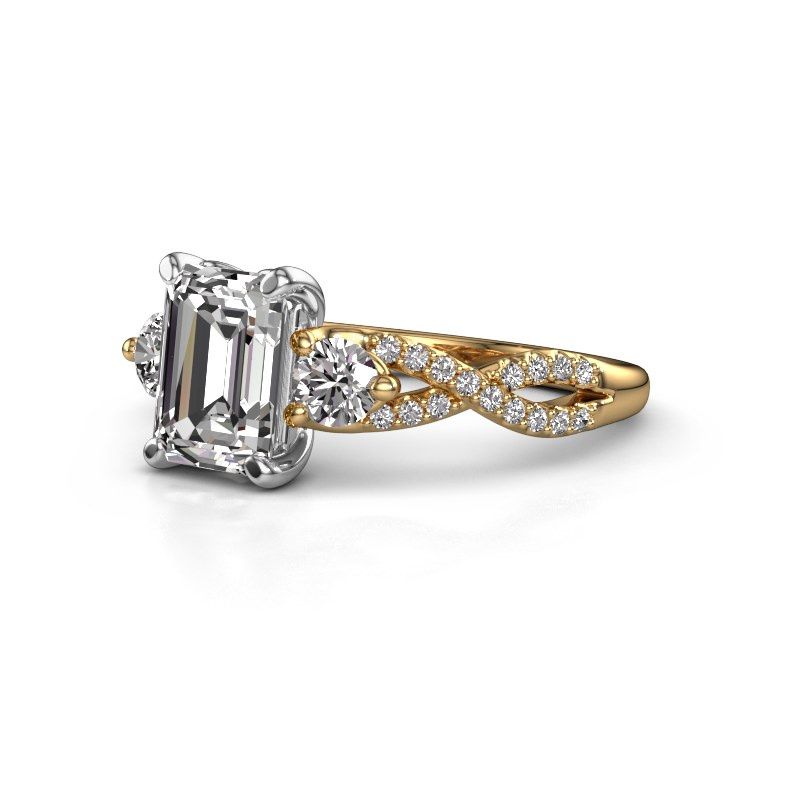 Afbeelding van Verlovingsring Marilou EME 585 goud lab-grown diamant 2.27 crt